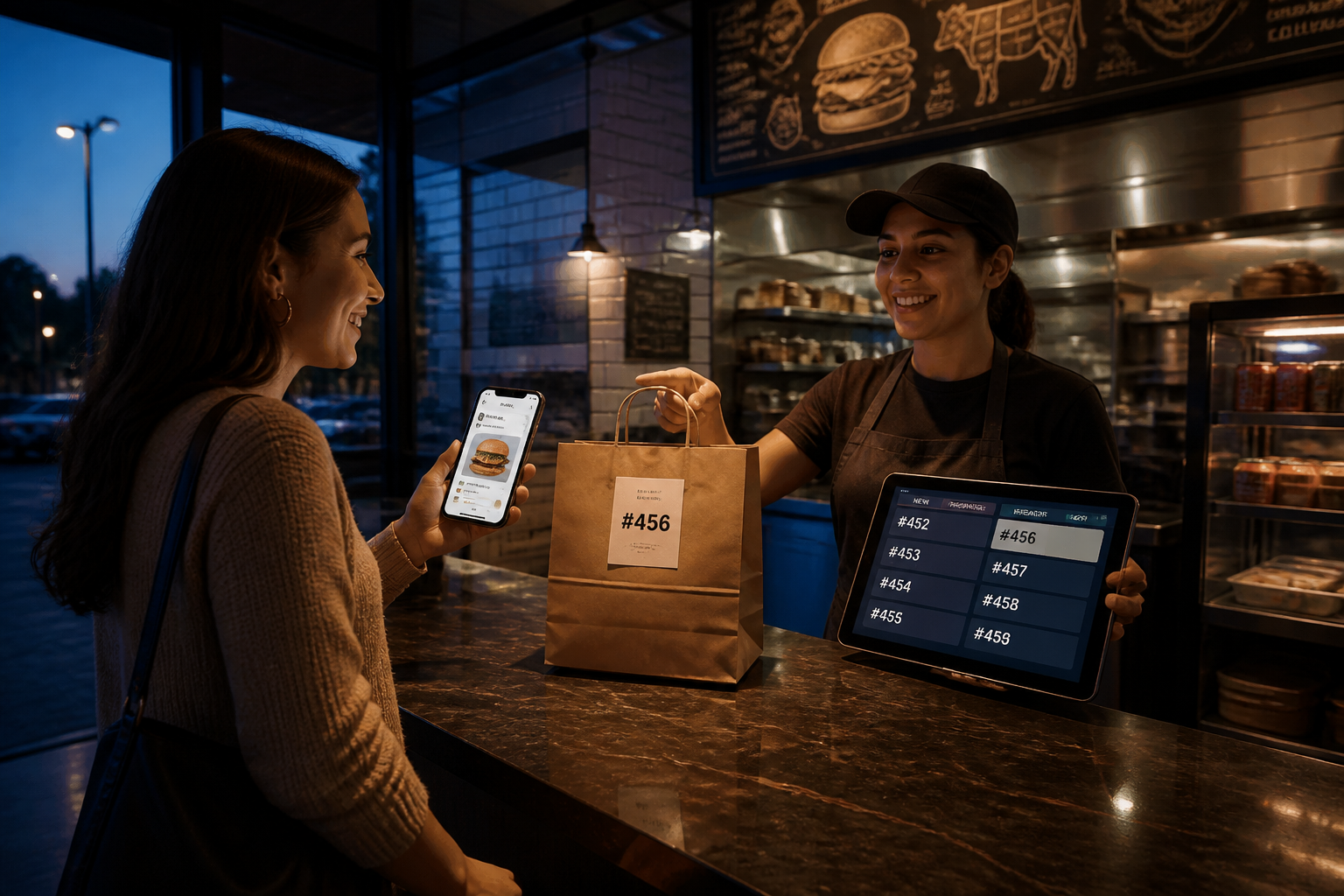Take Restaurant Orders From Google Search in Messages