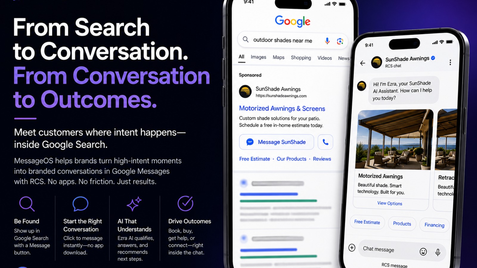 From Search to Conversation to Outcomes
