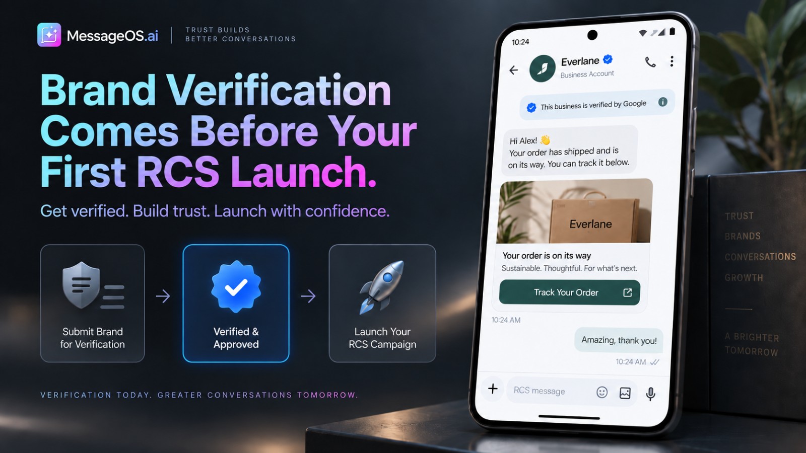 Brand Verification Comes Before Your First RCS Launch